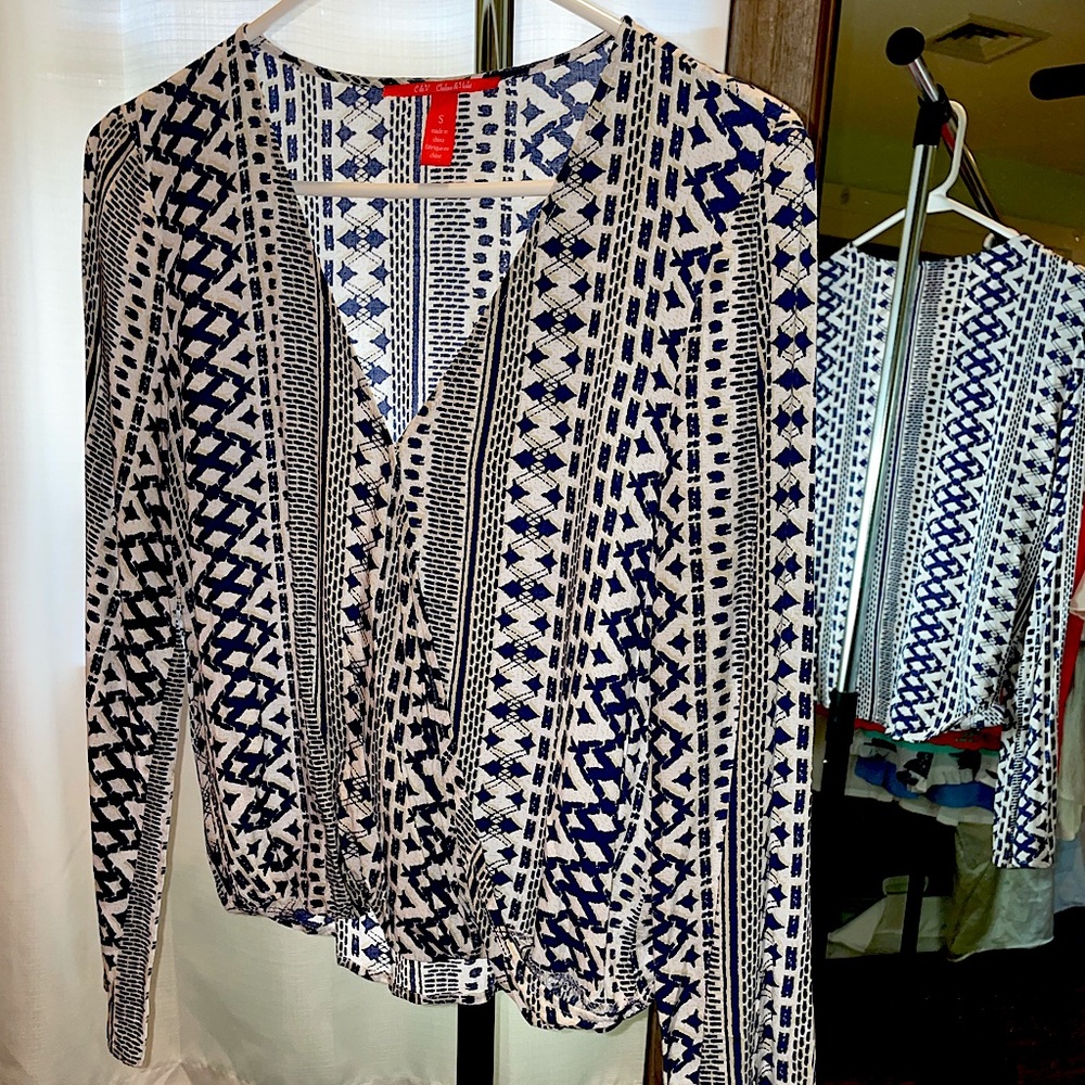 Long sleeve blouse - S -  Chelsea & Violet